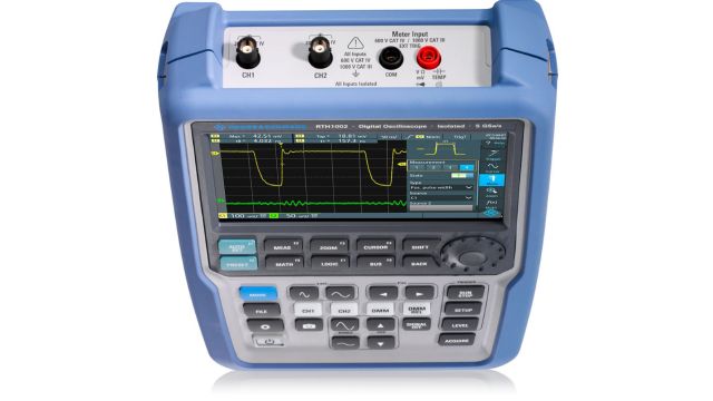 Rf Oscope home product information r s scope rider handheld oscilloscope